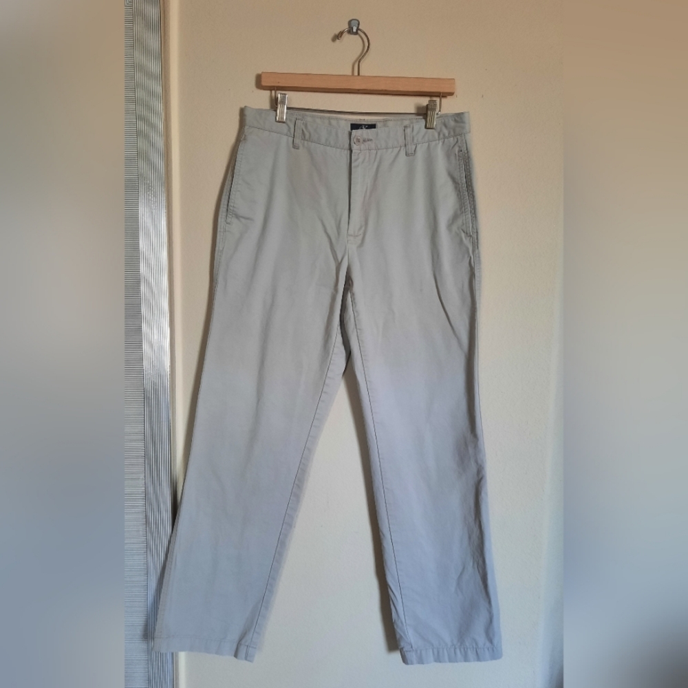 Calvin Klein Khaki Chino Pants Straight Leg